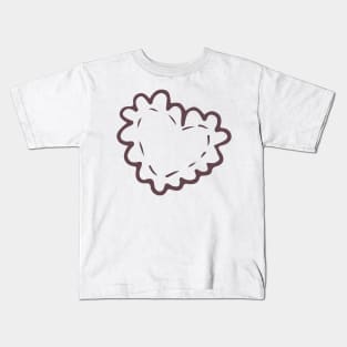 Heart shape cookie Kids T-Shirt